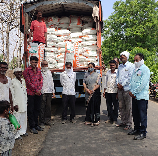 helping farmers in buldhana